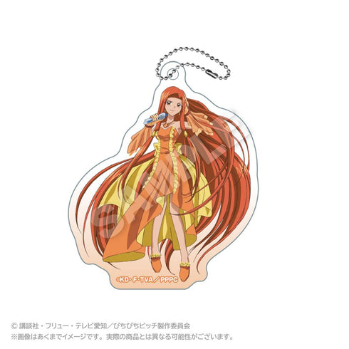 『ぴちぴちピッチ』アクリルキーホルダー ピュアVer. 沙羅